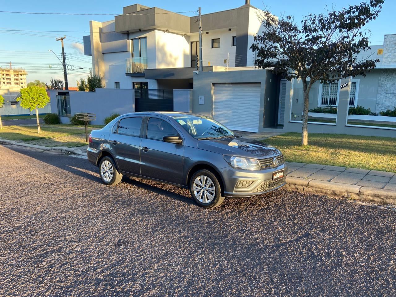 Volkswagen Voyage 1.6 MSI (flex) (aut) Cinza - foto 3