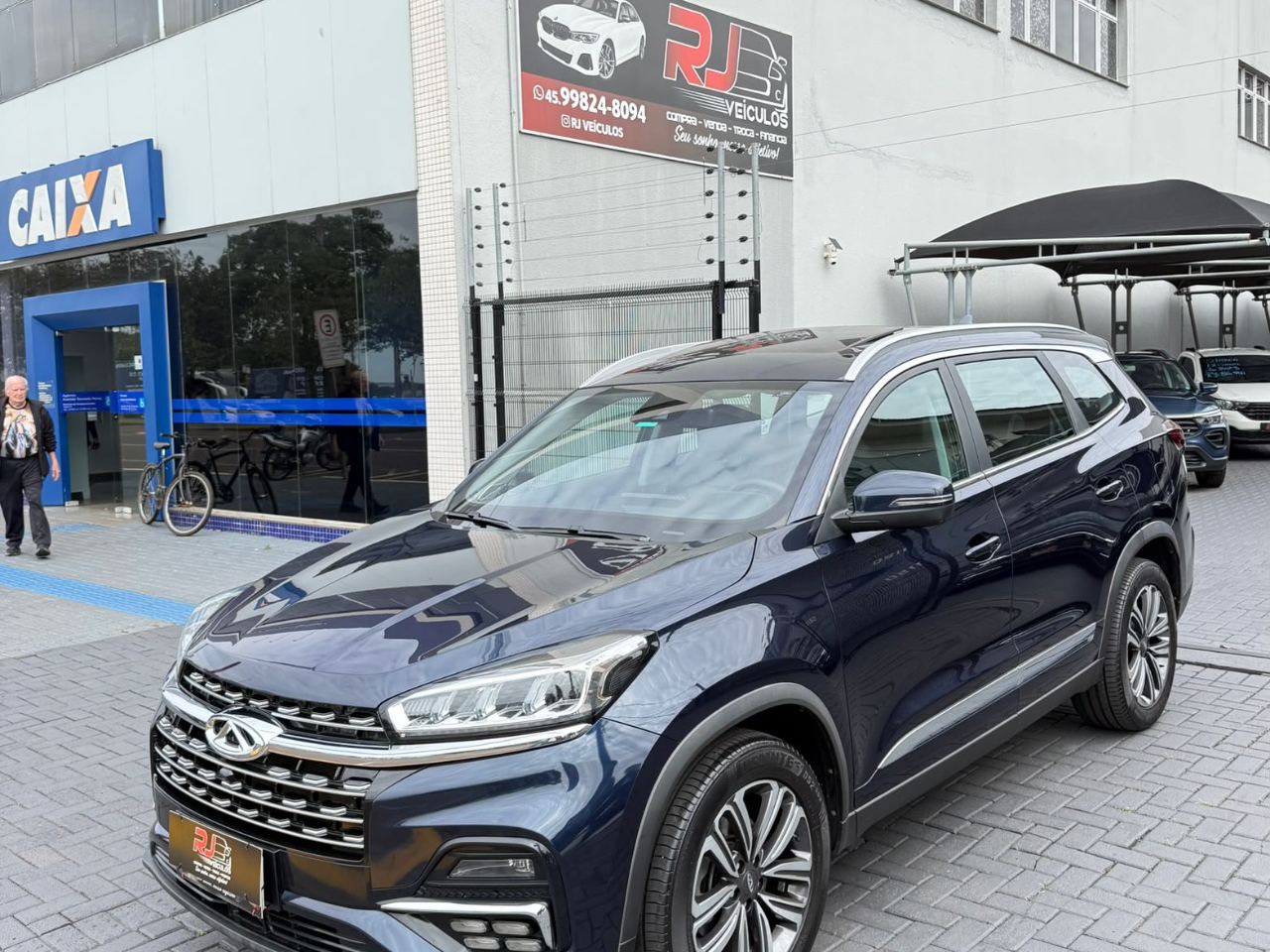 Caoa Chery Tiggo 8 Max Drive 1.6t GDI Txs Dct Azul - foto 2