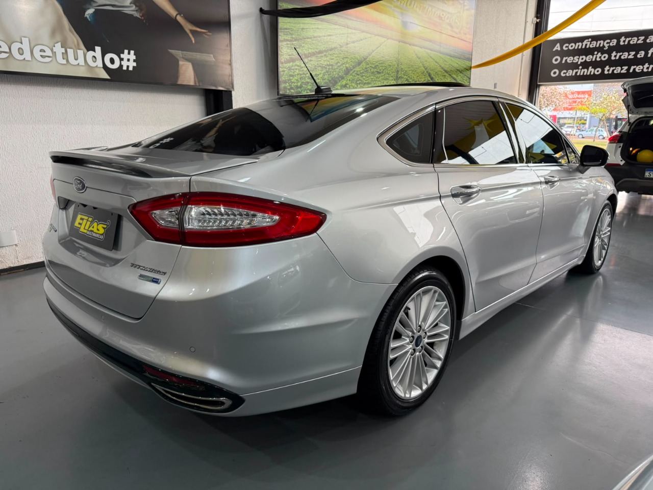 Ford Fusion 2.0 16V Awd Gtdi Titanium (aut) Prata - foto 4