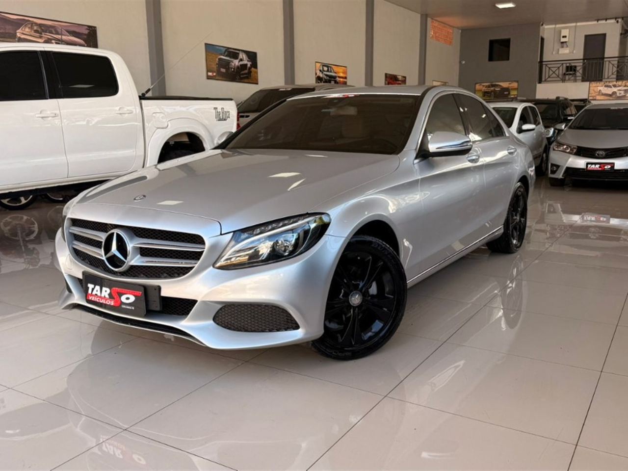Mercedes-Benz Classe C C 180 1.6 Flexfuel Prata - foto 3