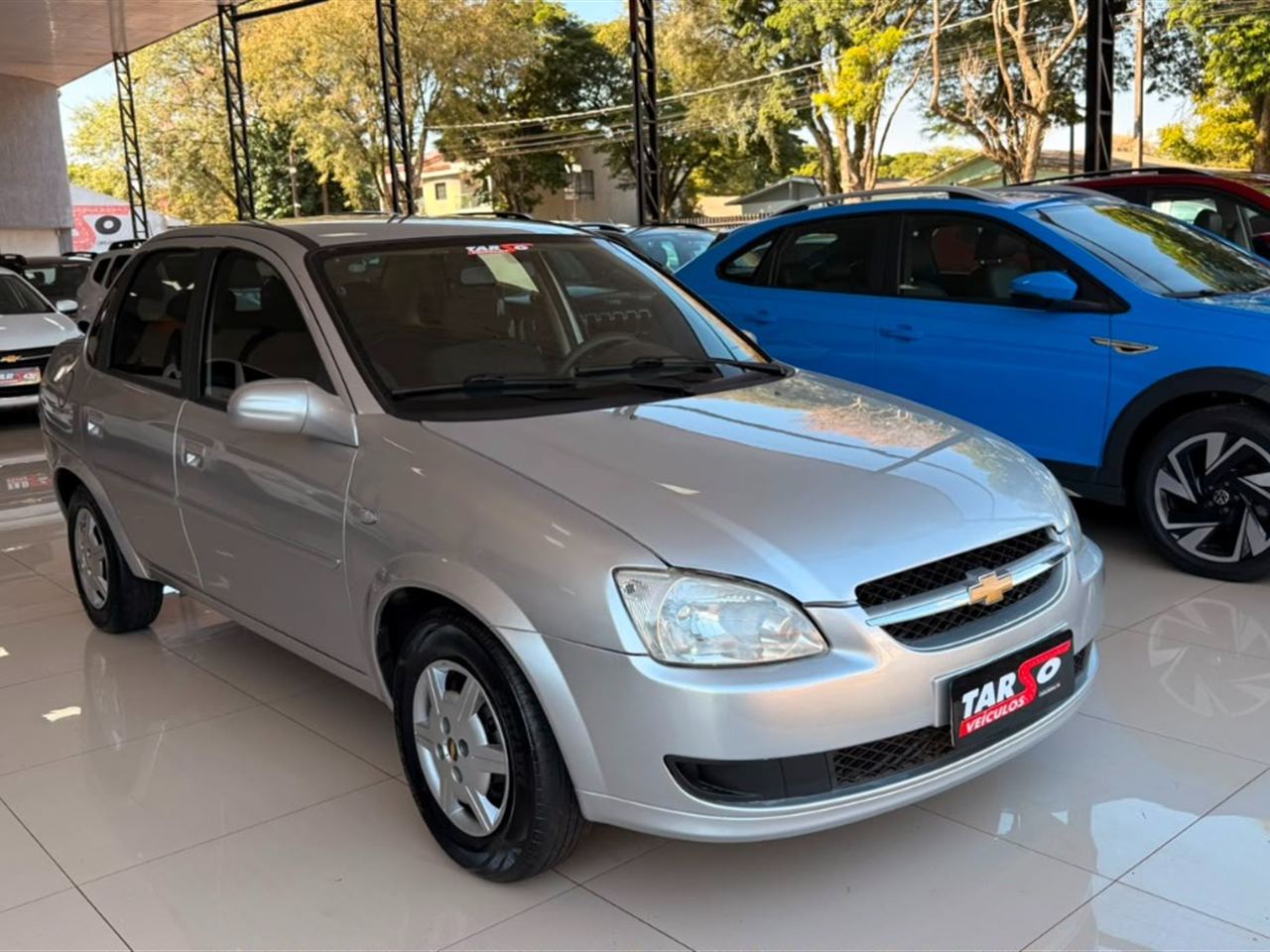 Chevrolet Classic Ls Vhc E 1.0 (flex) Prata - foto 3