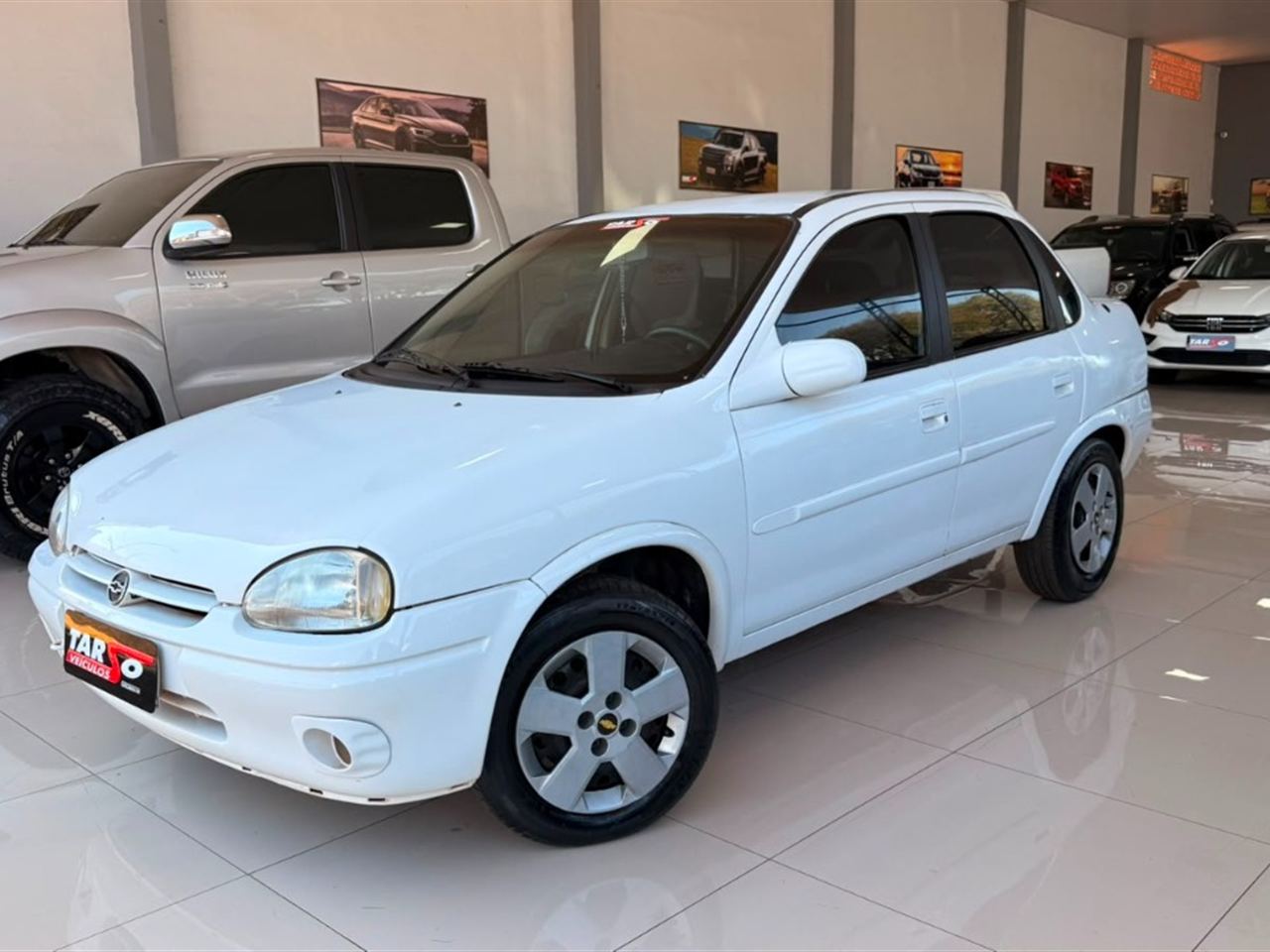 Chevrolet Corsa Sedan Gl 1.6 Mpfi Branco - foto 2