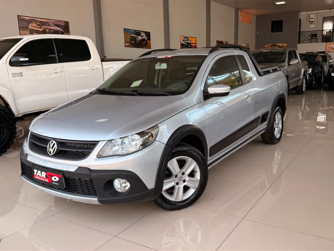 Volkswagen Saveiro Cross 1.6 (flex) (cab. Estendida) Prata - foto 2