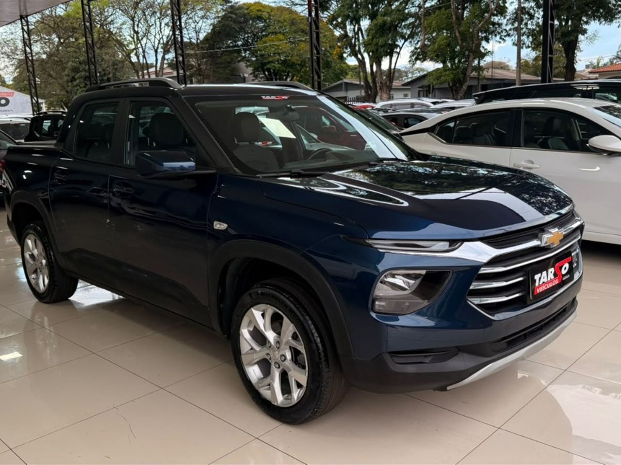Chevrolet Montana 1.2 Turbo LTZ (aut) Azul - foto 3