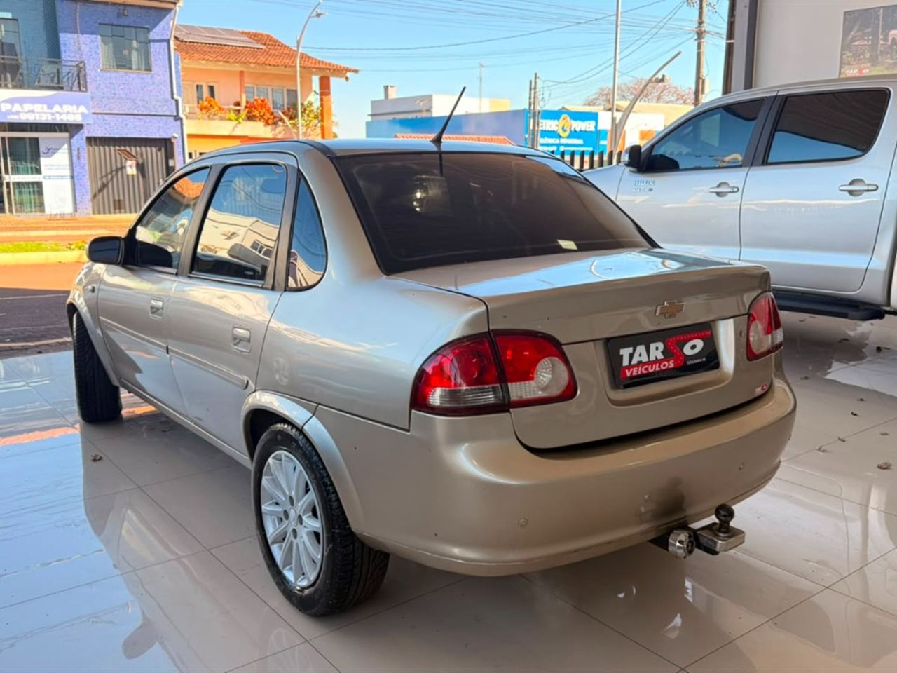 Chevrolet Classic Ls Vhc E 1.0 (flex) Bege - foto 5