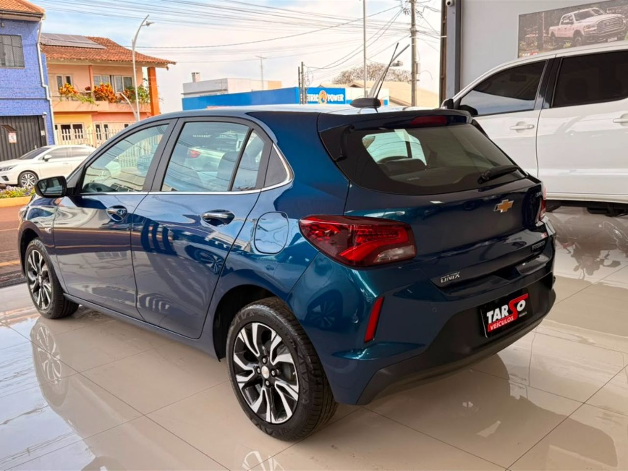 Chevrolet Onix 1.0 Turbo Premier (aut) Azul - foto 5
