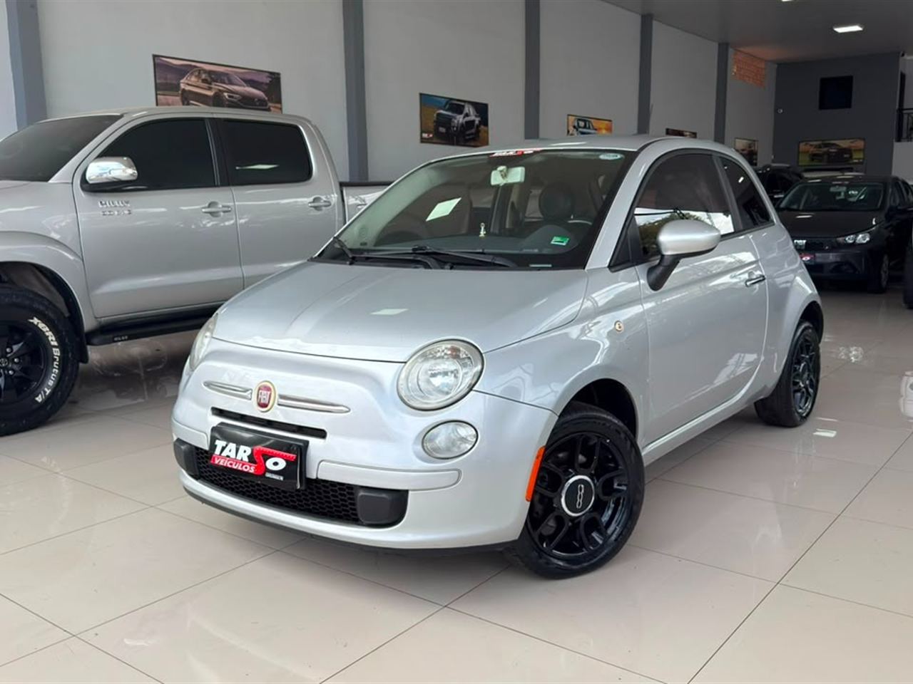 Fiat 500e Cult 1.4 8v Cult 1.4 8V Prata - foto 2