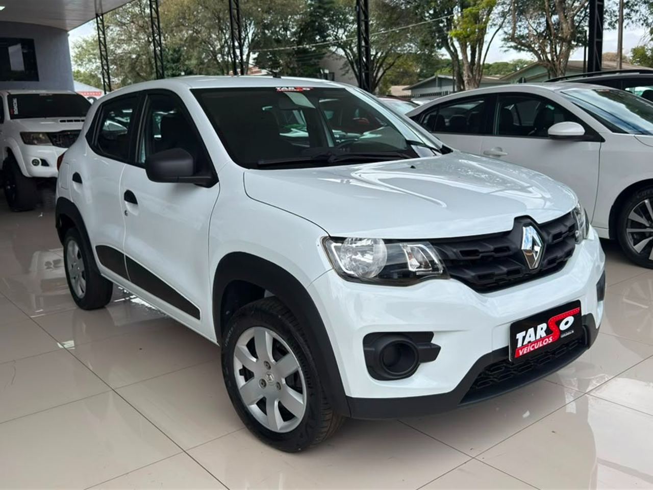Renault Kwid Zen 1.0 12V Sce (flex) Branco - foto 4