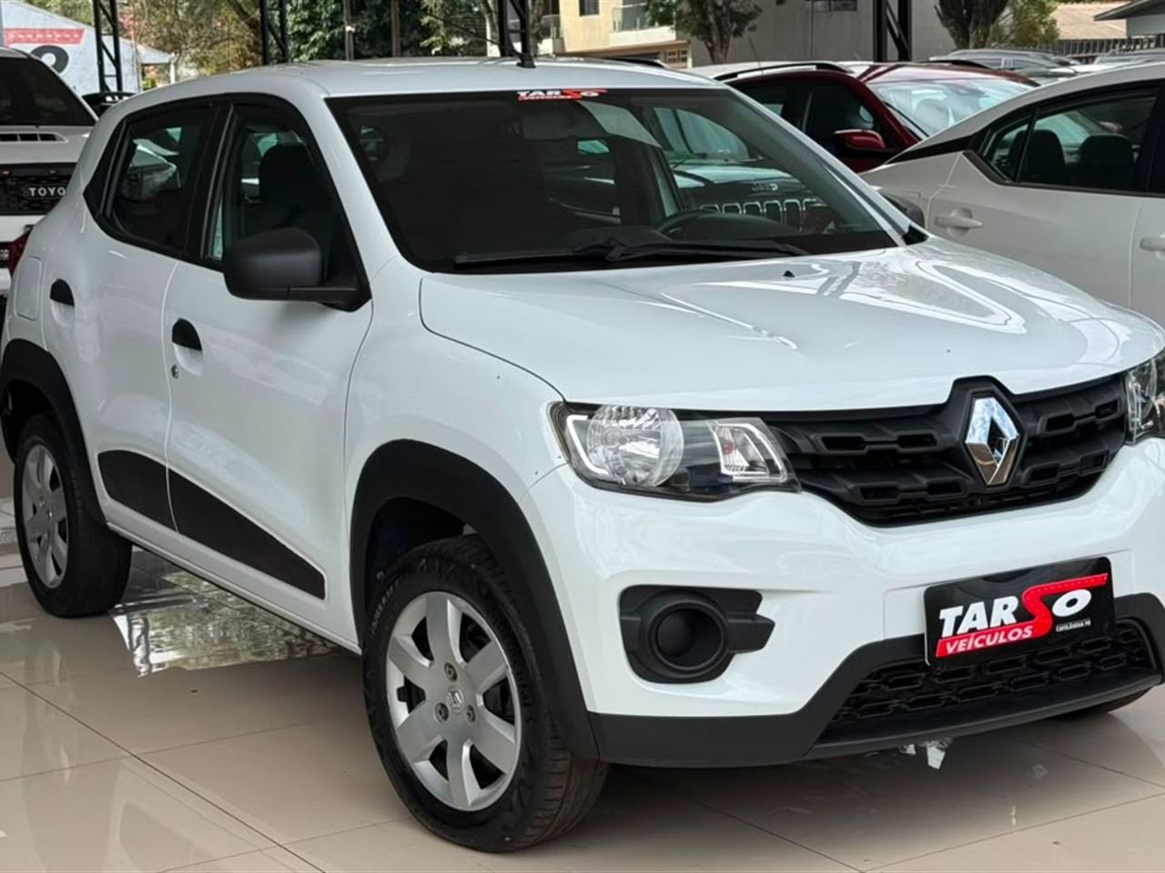 Renault Kwid Zen 1.0 12V Sce (flex) Branco - foto 3