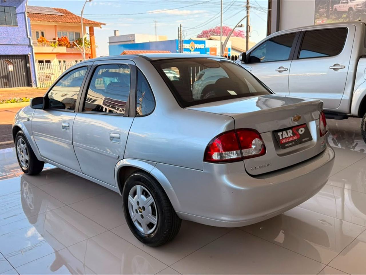 Chevrolet Classic Ls Vhc E 1.0 (flex) Prata - foto 5