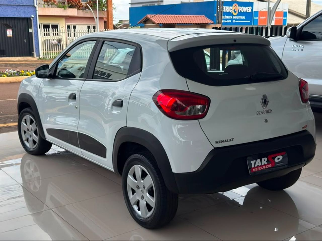 Renault Kwid Zen 1.0 12V Sce (flex) Branco - foto 6
