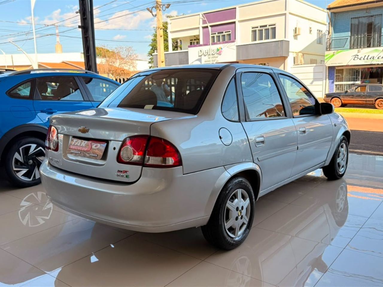 Chevrolet Classic Ls Vhc E 1.0 (flex) Prata - foto 4