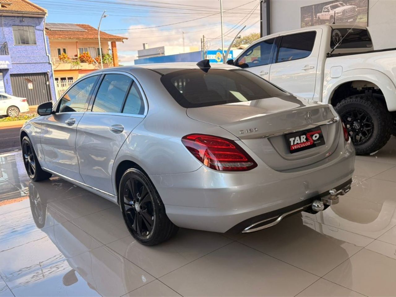 Mercedes-Benz Classe C C 180 1.6 Flexfuel Prata - foto 6