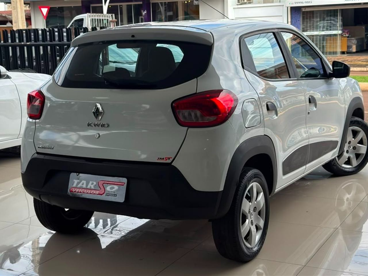Renault Kwid Zen 1.0 12V Sce (flex) Branco - foto 5