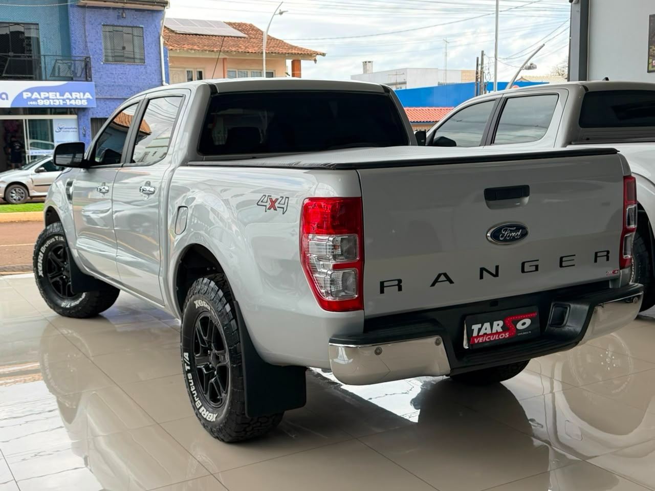 Ford Ranger (cabine Dupla) Ranger 3.2 Cd XLT 4X4 Prata - foto 6