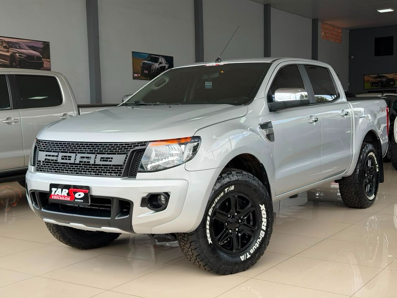 Ford Ranger (cabine Dupla) Ranger 3.2 Cd XLT 4X4 Prata - foto 2
