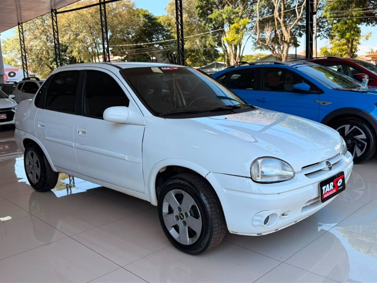 Chevrolet Corsa Sedan Gl 1.6 Mpfi Branco - foto 3