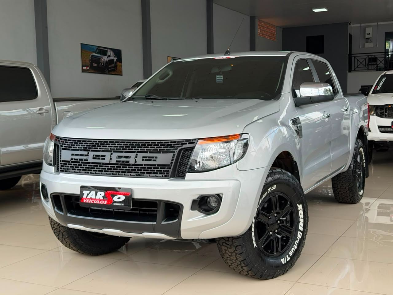 Ford Ranger (cabine Dupla) Ranger 3.2 Cd XLT 4X4 Prata - foto 3