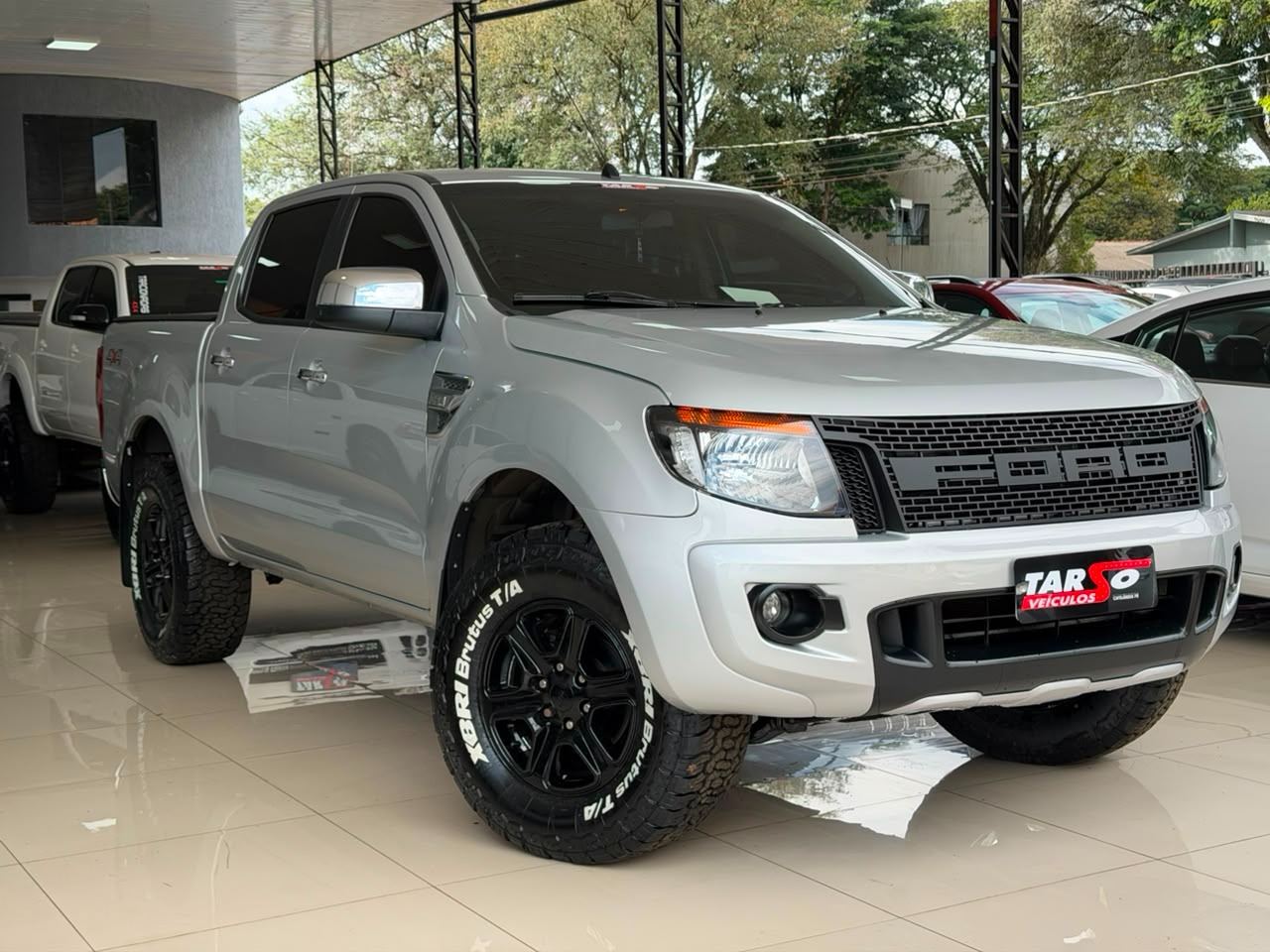 Ford Ranger (cabine Dupla) Ranger 3.2 Cd XLT 4X4 Prata - foto 4